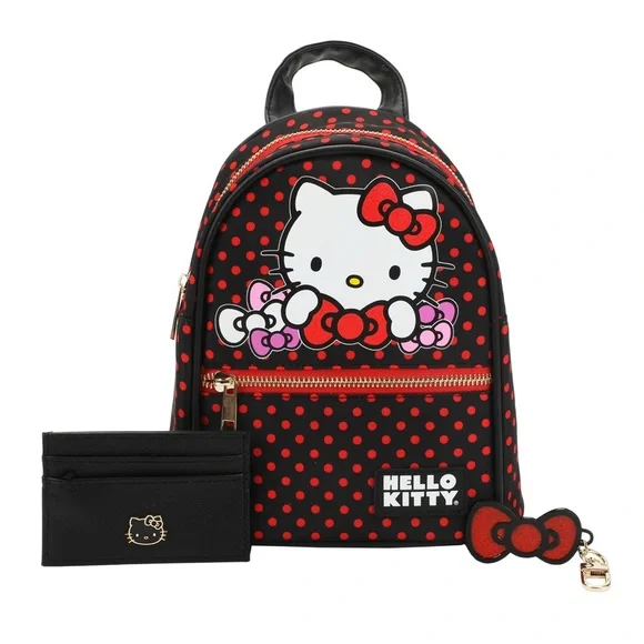 Hello Kitty | Bags | Hello Kitty Black And Red Accessories 